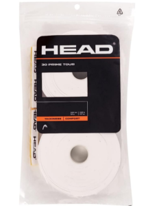 head prime tour white overgrips 30