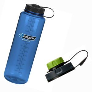 nalgene water bottle, cap, 1.5 liters